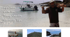 Desktop Screenshot of culebrabluewatercharters.com